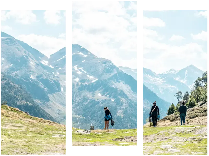 Clean mountains Grandvalira Resorts