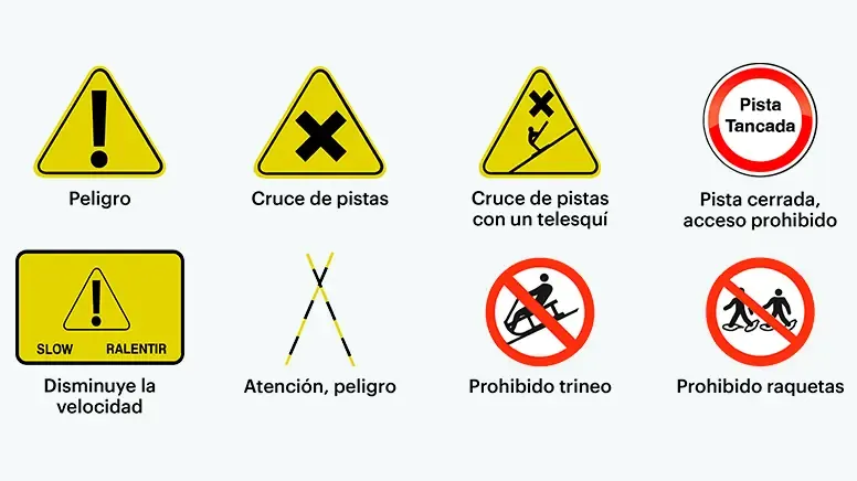 Señalizacion en pistas es